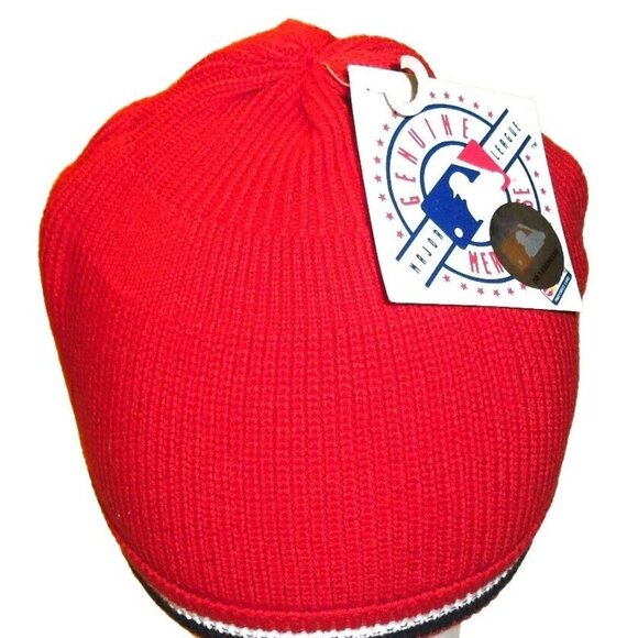 St. Louis Cardinals Mens Red Beanie Winter hat cap Mlb New tags - Picture 2 of 2
